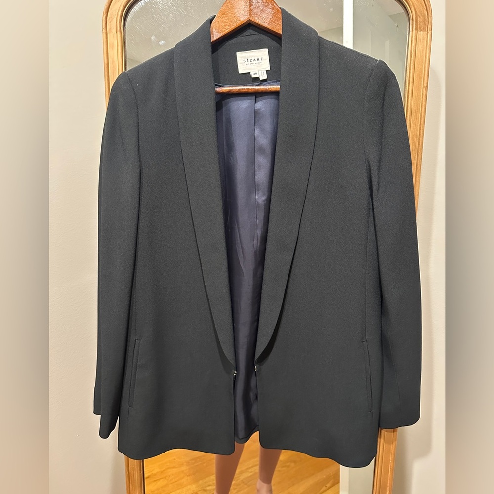 Sézane Black blazer
